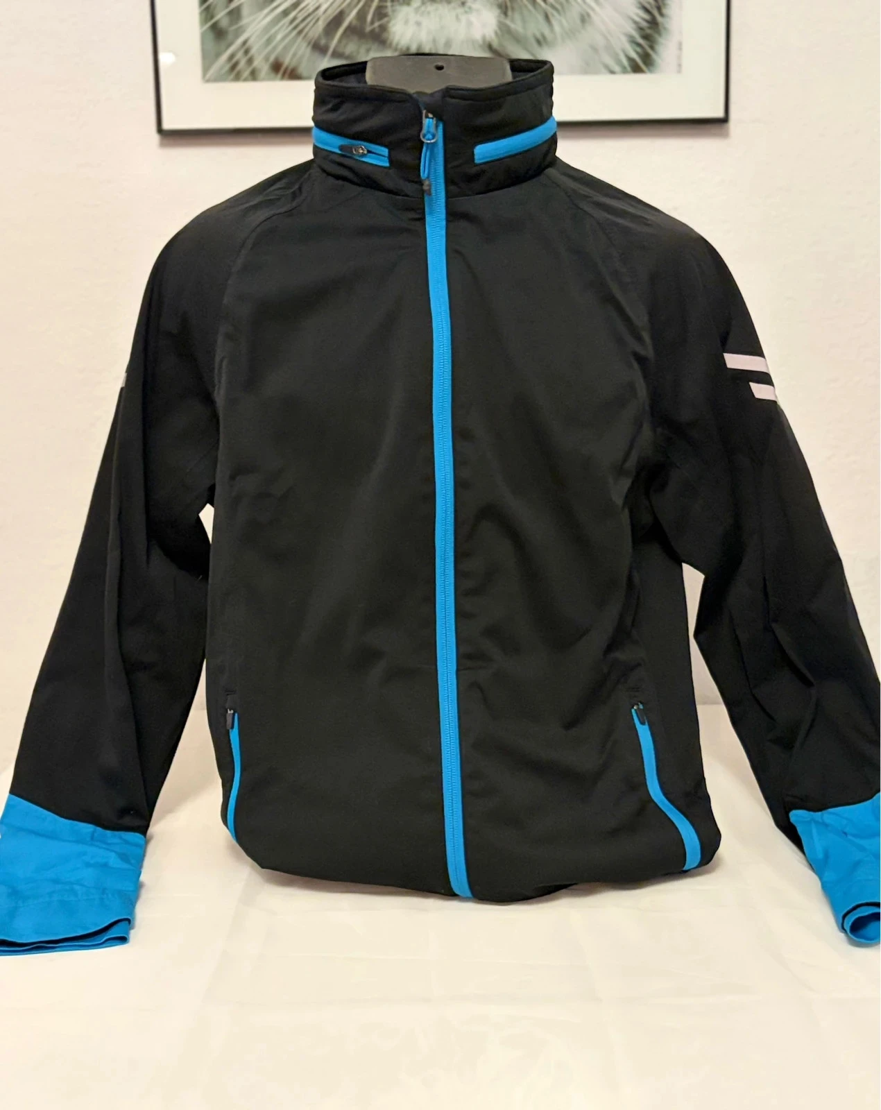 Veste de Esporte Técnico Tchibo Sports Performance – Refletivo e À Prova de Vento – Tamanho S – photo 2